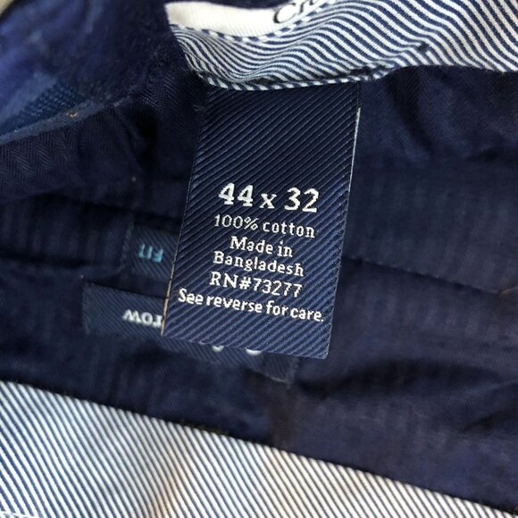 Croft & Barrow Mens Classic Fit Khaki Pants Brown 100% Cotton 44x32 - Picture 4 of 4